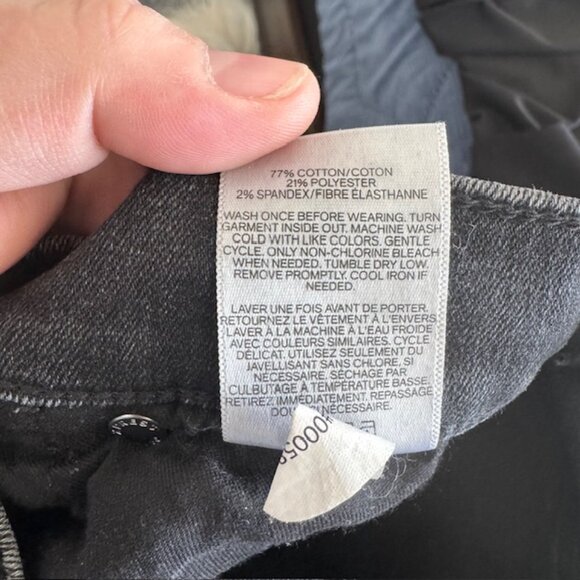 Express Womens‎ Black Ankle Legging Super High Rise Jeans Size 8R EUC - Picture 11 of 11